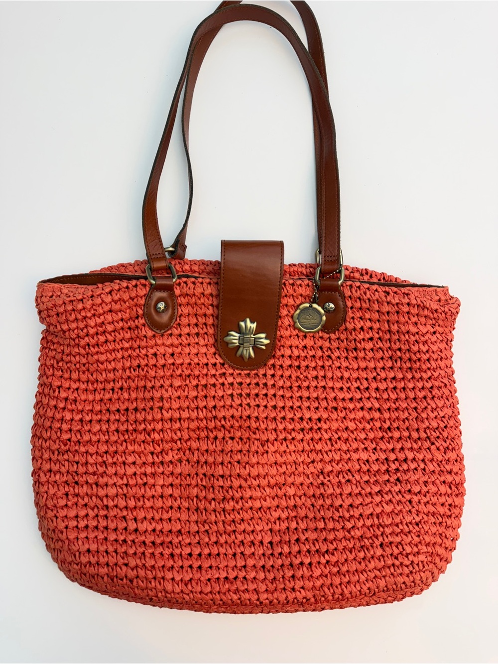 Patricia Nash Manarola Raffia Tote
